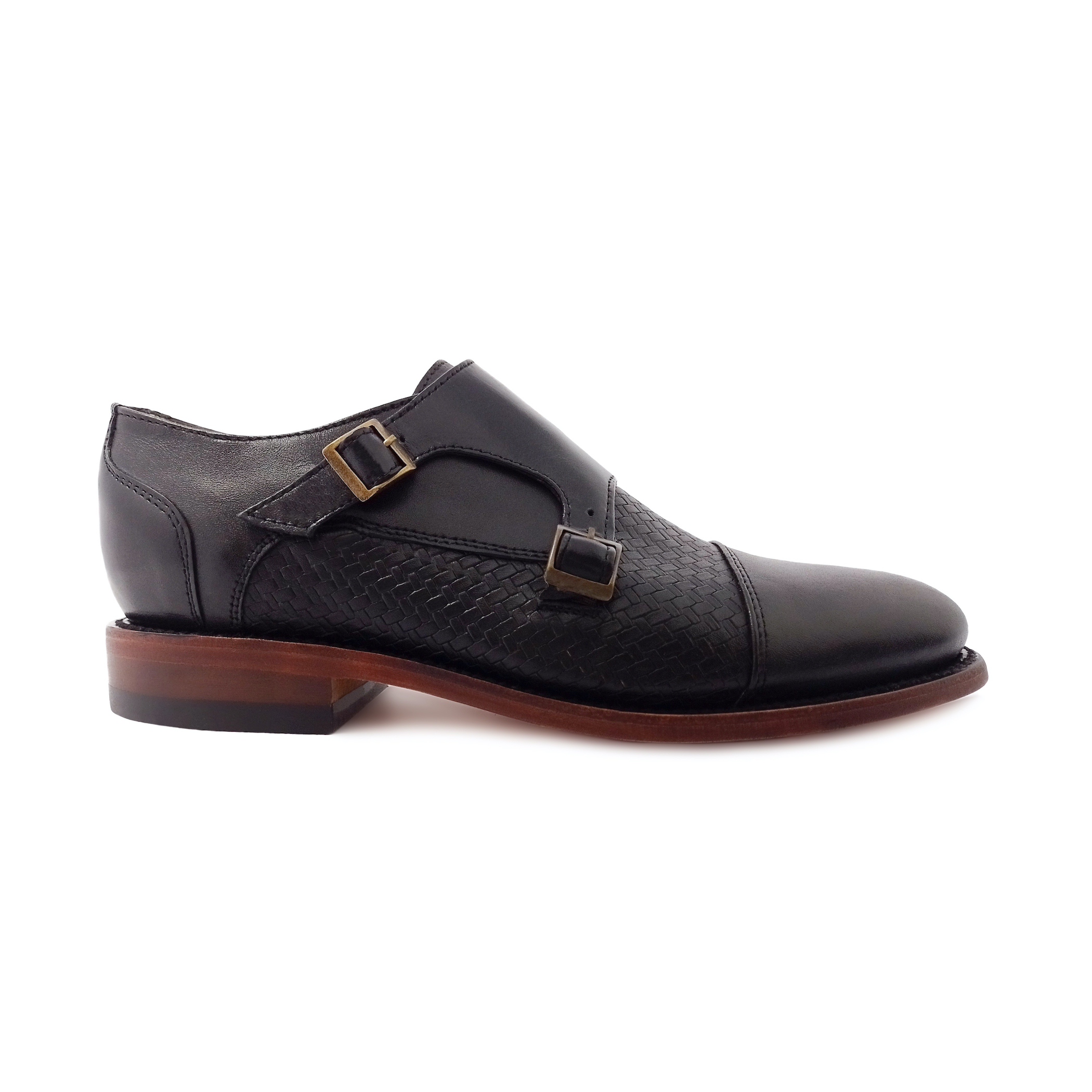 Zapatos de Piel Dasalo DCALNE105 Negro para Hombre