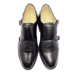 Foto 3 | Zapatos de Piel Dasalo DCALNE105 Negro para Hombre