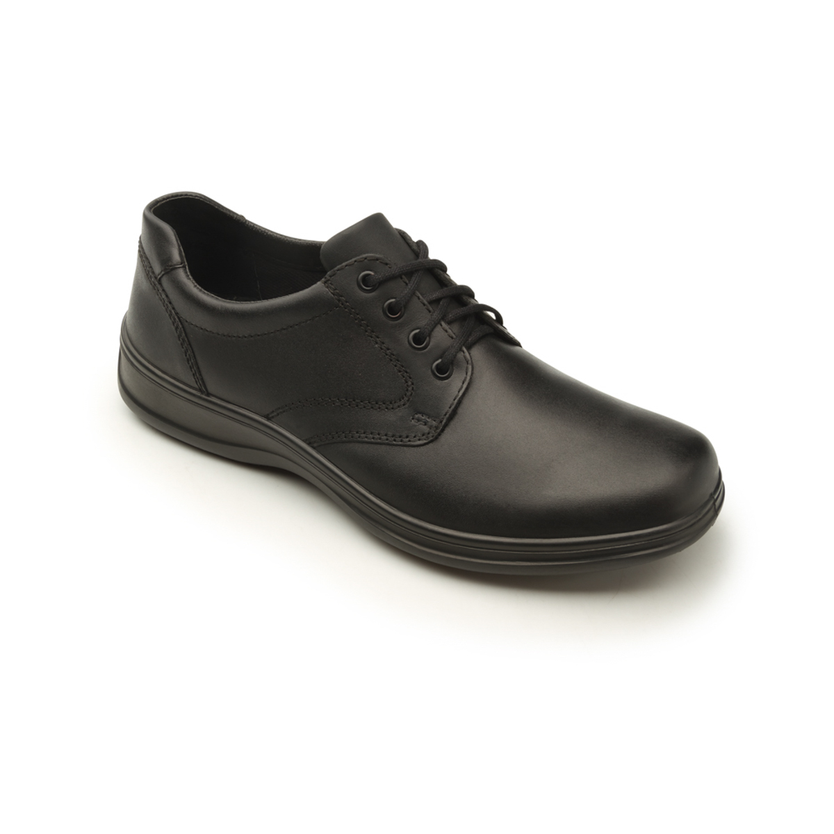 Zapatos de Piel Flexi 63201 Negro para Hombre