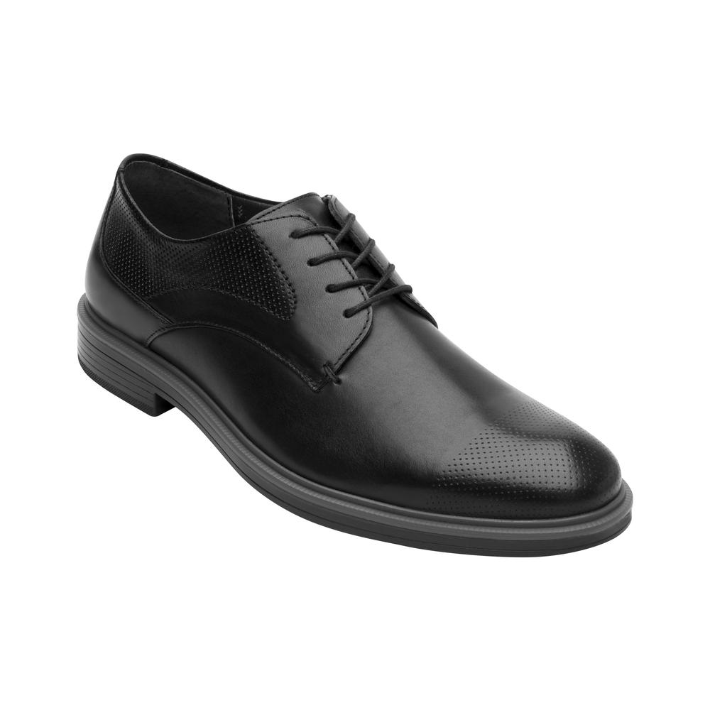 Derby Flexi Estilo 400111 color Negro para Hombre $1,349