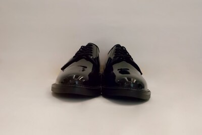 Foto 3 | Zapatos de Vestir Benissimo de Charol Negros para Hombre