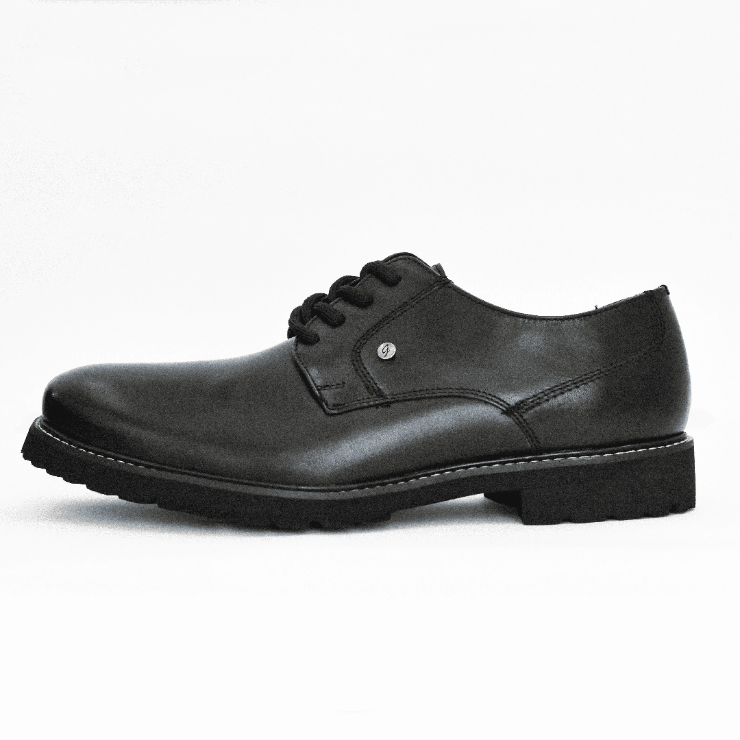 Foto 2 pulgar | Zapatos de Vestir Benissimo Piel Negro para Hombre