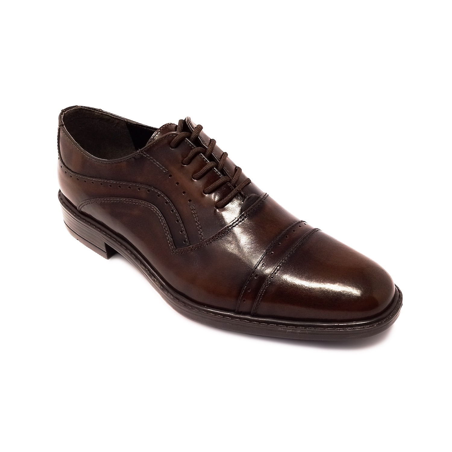 Foto 7 pulgar | Zapatos Dasalo Oxford en Piel Vacuno Café para Hombre