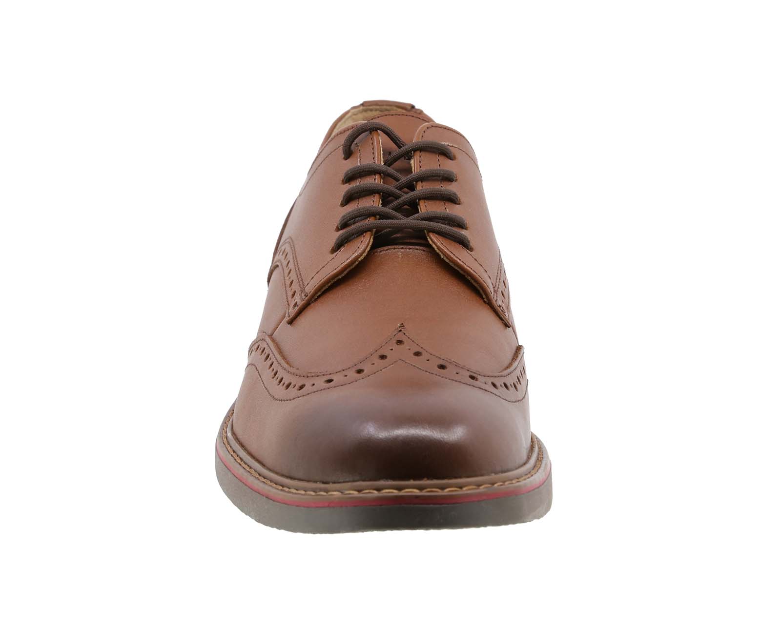 Foto 4 pulgar | Zapato Bostoniano Triples de Piel Enzo 35804 Shedron para Hombre