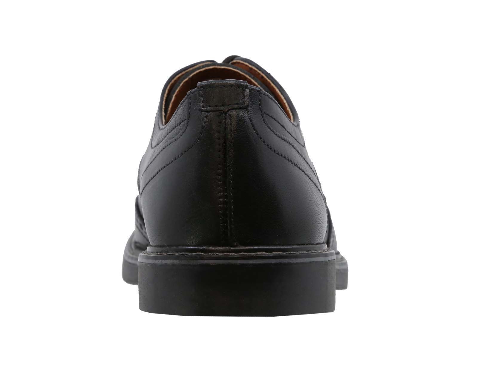 Foto 6 pulgar | Zapato Bostoniano Triples de Piel Enzo 35804 Negro para Hombre