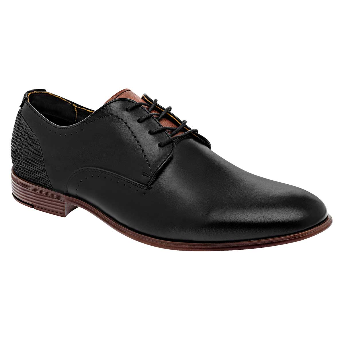 Negro Total Zapato De Vestir Para Hombre Negro, Código 101004-1