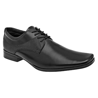 Foto 1 | Lugo Conti Zapato De Vestir Para Hombre Negro, Código 105745-1