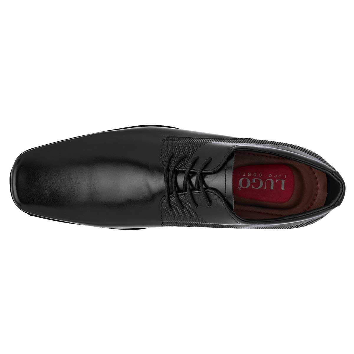 Foto 3 pulgar | Lugo Conti Zapato De Vestir Para Hombre Negro, Código 105745-1