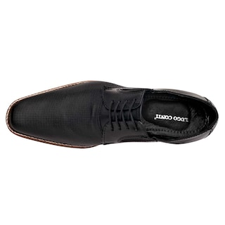Foto 2 | Lugo Conti Zapato De Vestir Para Hombre Negro, Código 71802-1