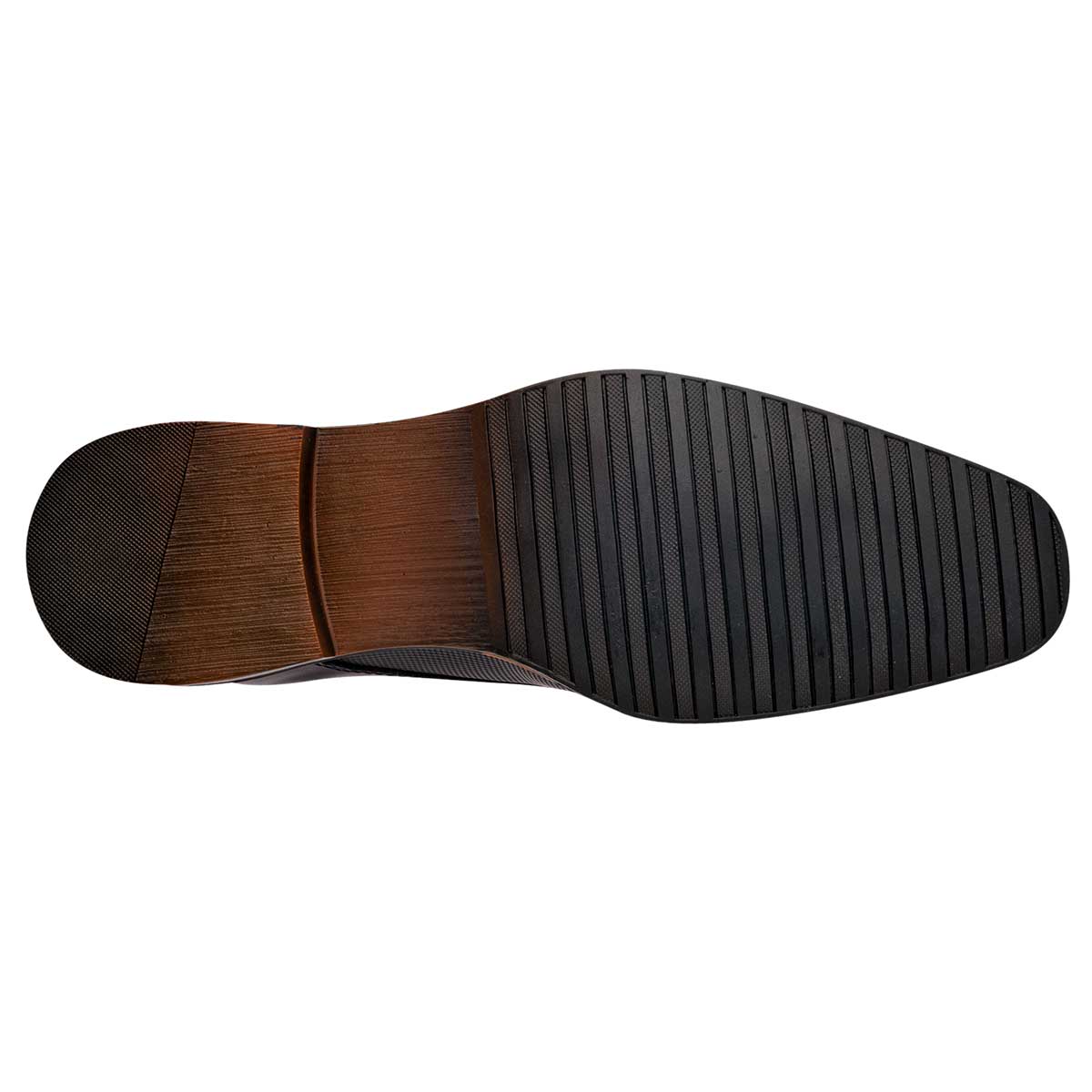 Foto 4 pulgar | Lugo Conti Zapato De Vestir Para Hombre Negro, Código 71802-1