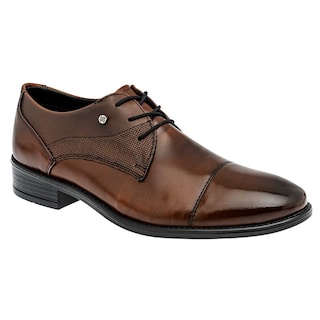 Foto 1 | Lugo Conti Zapato De Vestir Para Hombre Camel, Código 117012-1