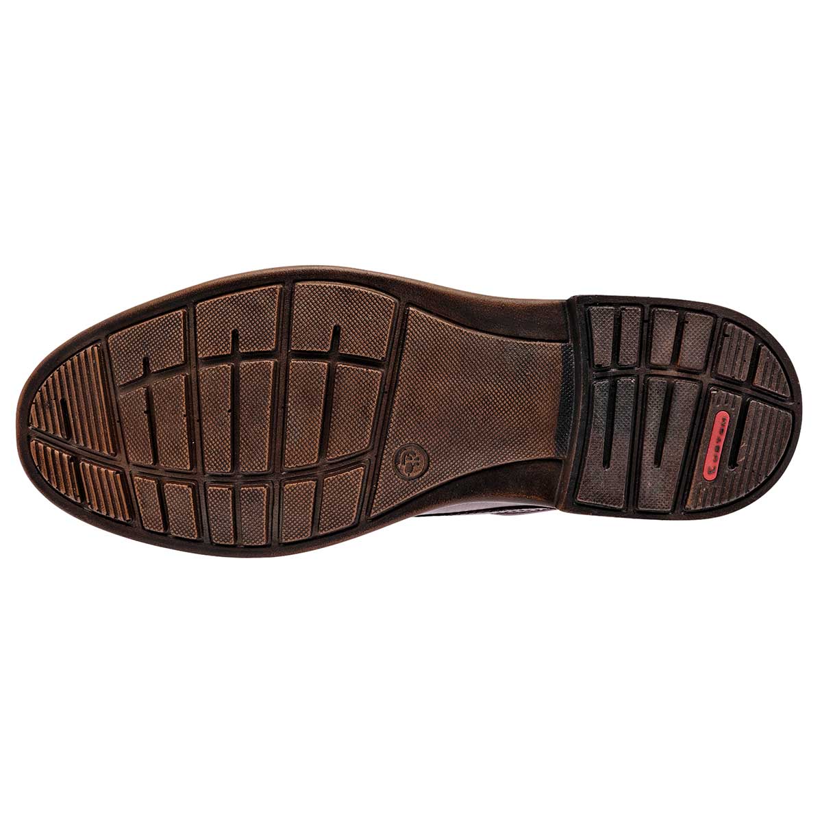 Foto 4 pulgar | Zapato de Vestir Negro Total 112656-1 Café para Hombre