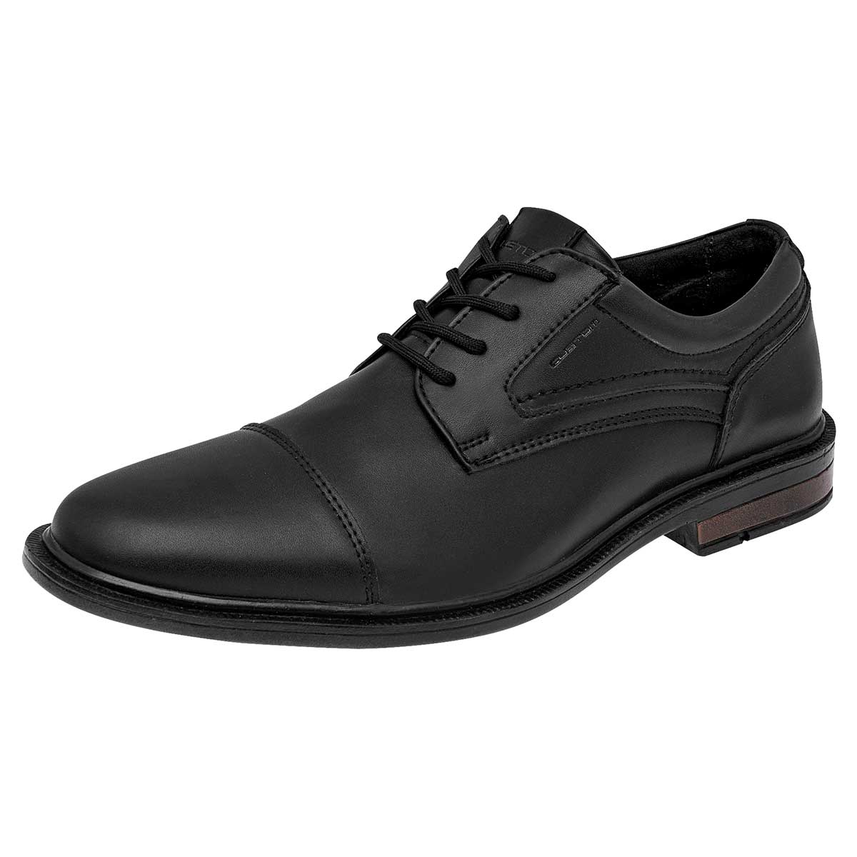 Foto 1 | Zapato de Vestir Negro Total 112657-1 para Hombre