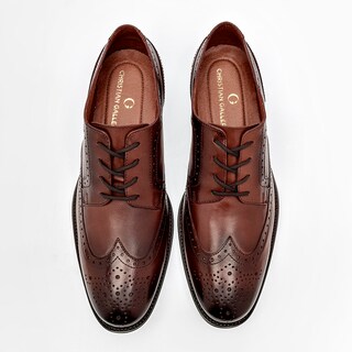 Foto 3 | Zapatos Christian Gallery Cafés para Hombre