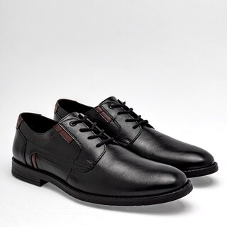 Foto 2 | Zapatos de Vestir Christian Gallery 124907-f Negros para Hombre