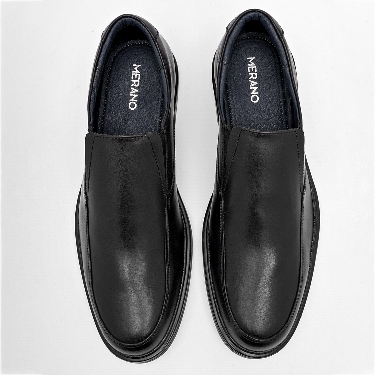 Foto 4 pulgar | Zapato de Vestir Merano Negro 126354-f para Hombre