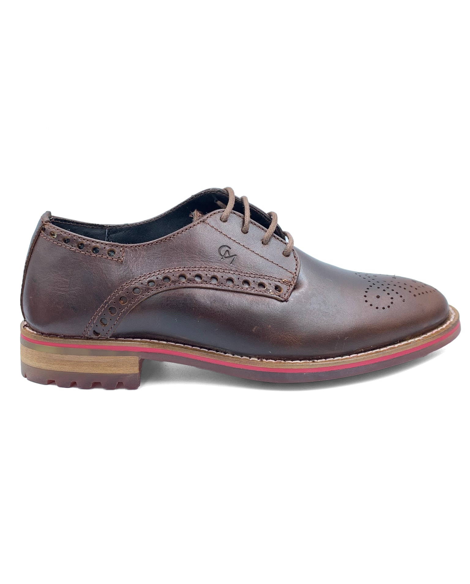 Zapato De Vestir Comboni 8301 Color Miel Mosto $999