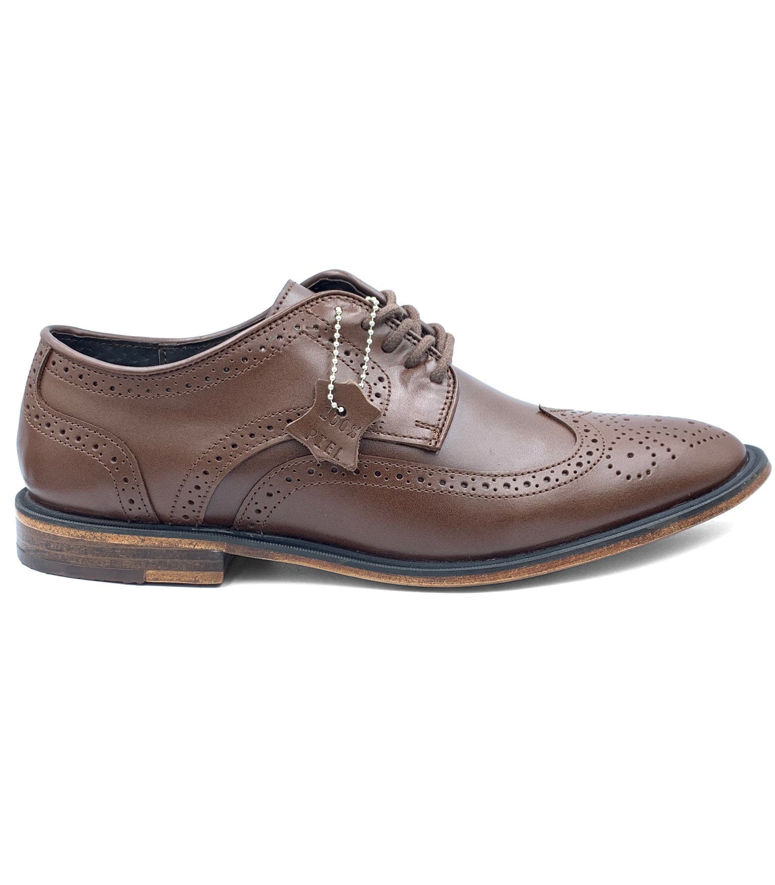 Zapato De Vestir Comboni 9701 Color Cafe Shedron $999