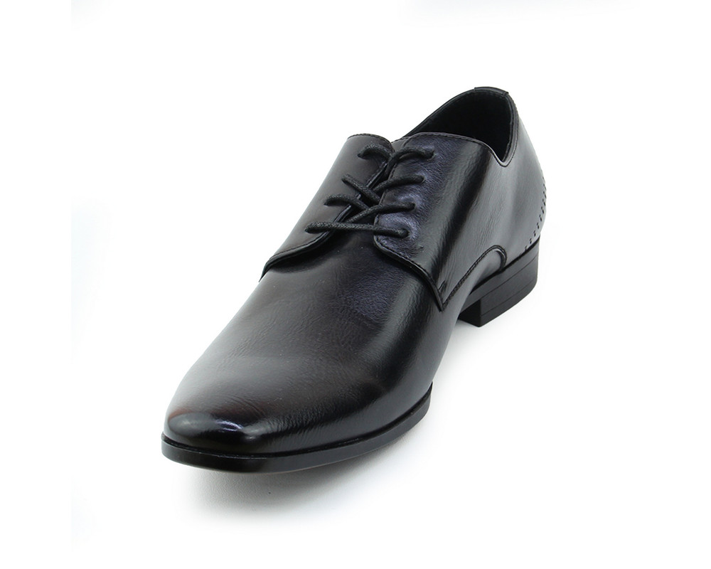 Foto 6 | Zapatos de Vestir Lob Footwear PU Negros para Hombre