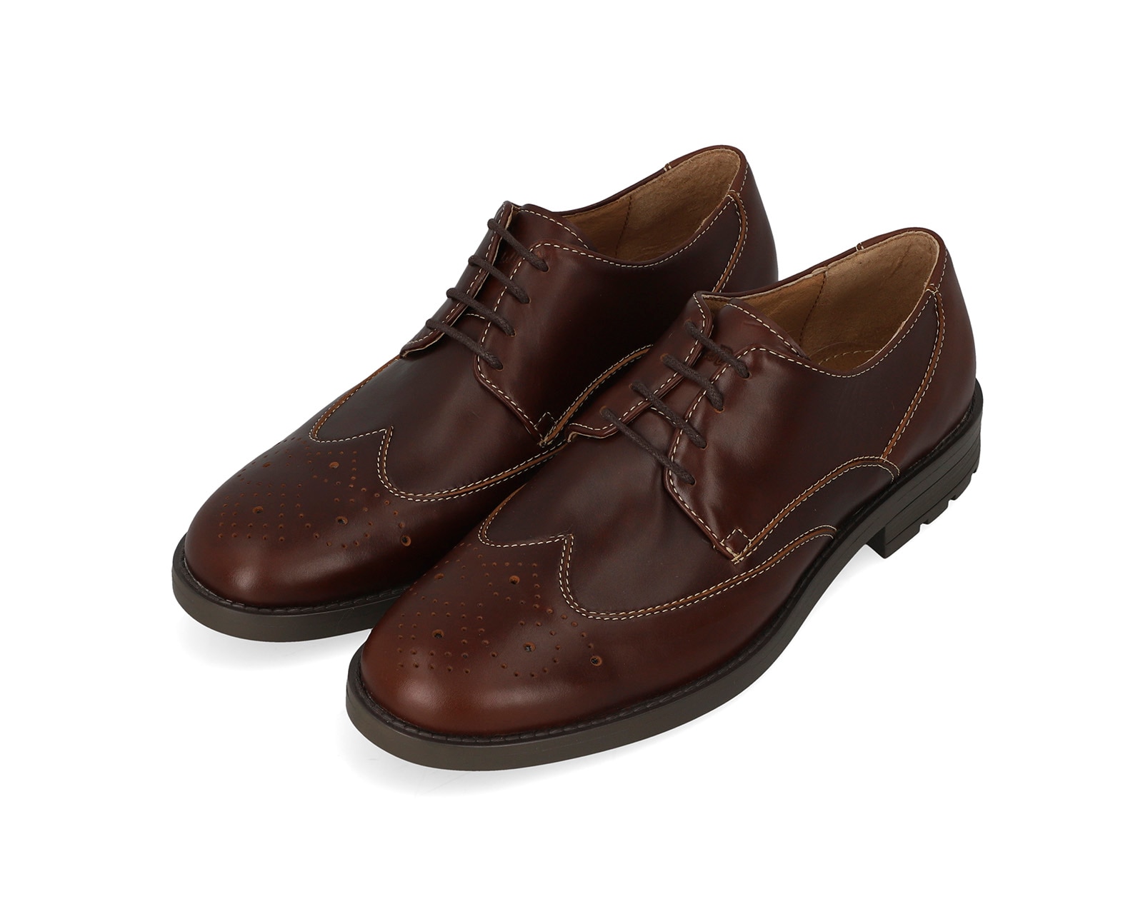 Zapato Casual Bostoniano Michel Domit 0sgv02 Café Piel $1,799