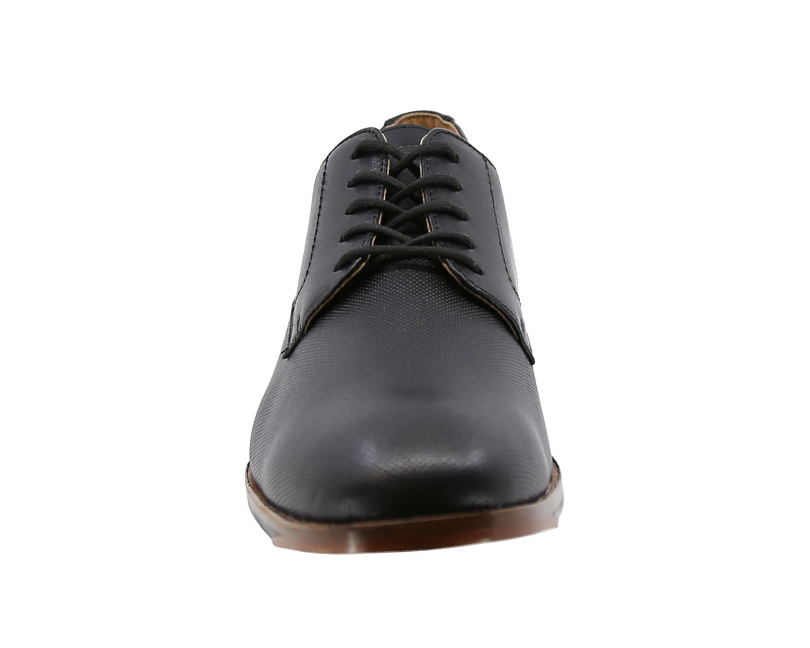 Foto 4 pulgar | Zapato Derby De Piel Triples Milan 36150 Negro Para Hombre