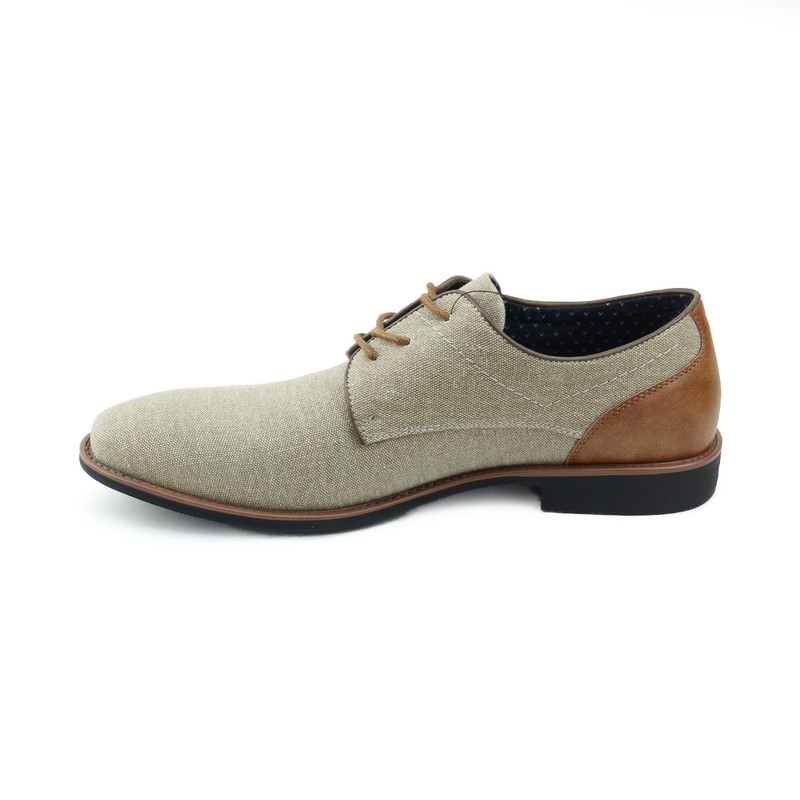 Foto 6 pulgar | Zapato Casual Lob Footwear Textil Beige 57704030 para Hombre