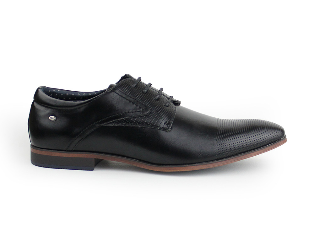 Foto 2 | Zapato de Vestir Lob Footwear Pu Negro 57704027 para Hombre