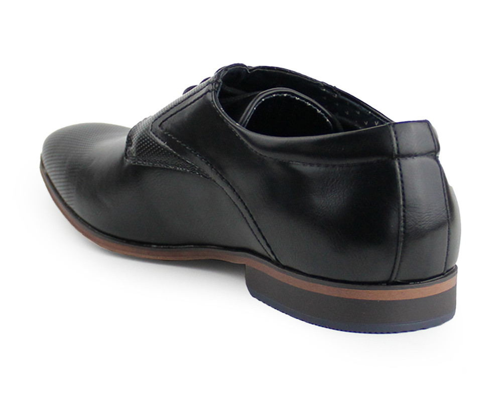 Foto 5 pulgar | Zapato de Vestir Lob Footwear Pu Negro 57704027 para Hombre