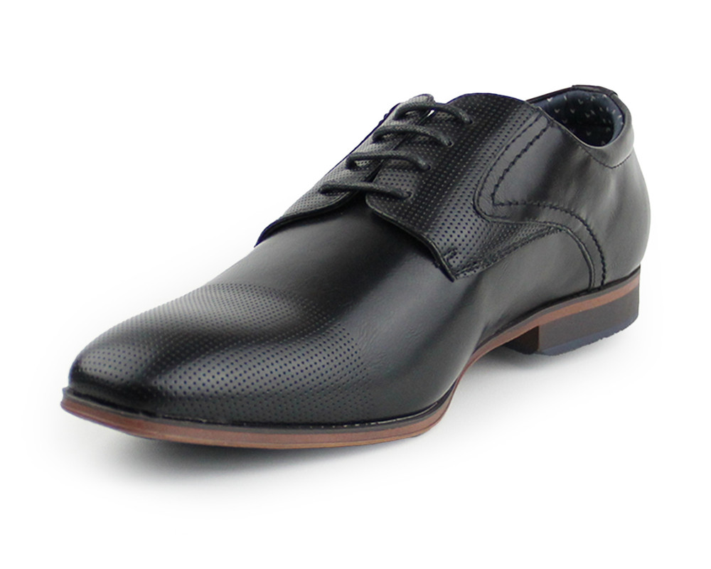 Foto 7 pulgar | Zapato de Vestir Lob Footwear Pu Negro 57704027 para Hombre