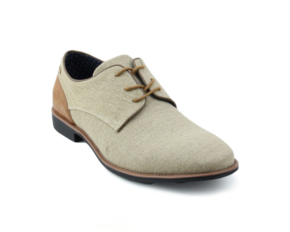 Foto 2 pulgar | Zapato Casual Lob Footwear Textil Gris para Hombre