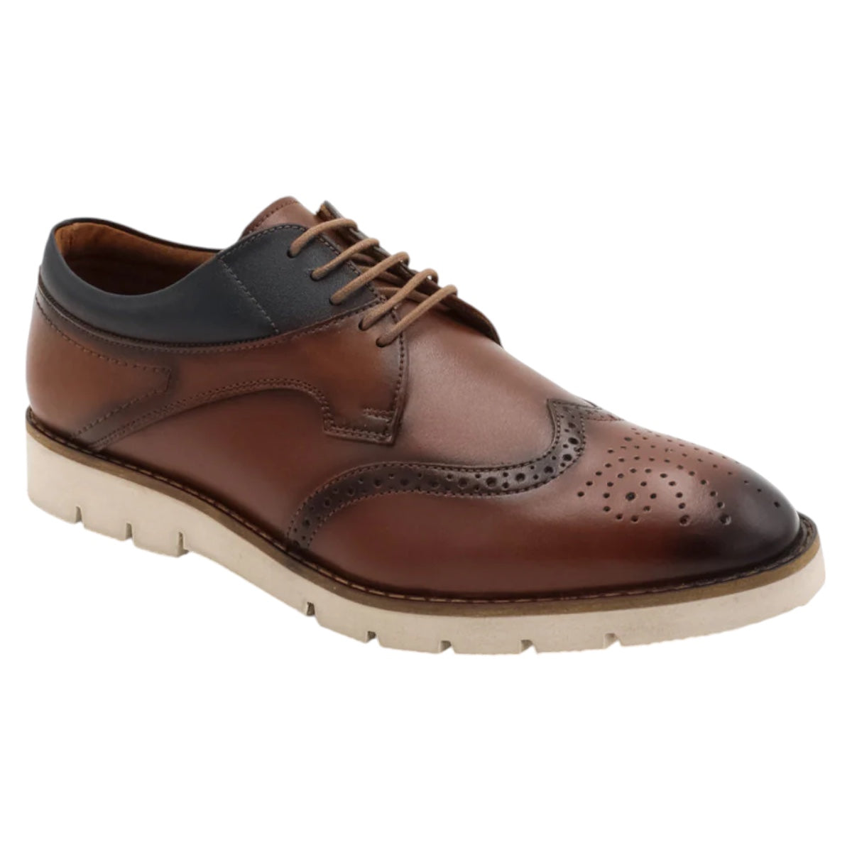 Foto 2 pulgar | Zapatos Oxford Rbcollection de Piel Café para Hombre