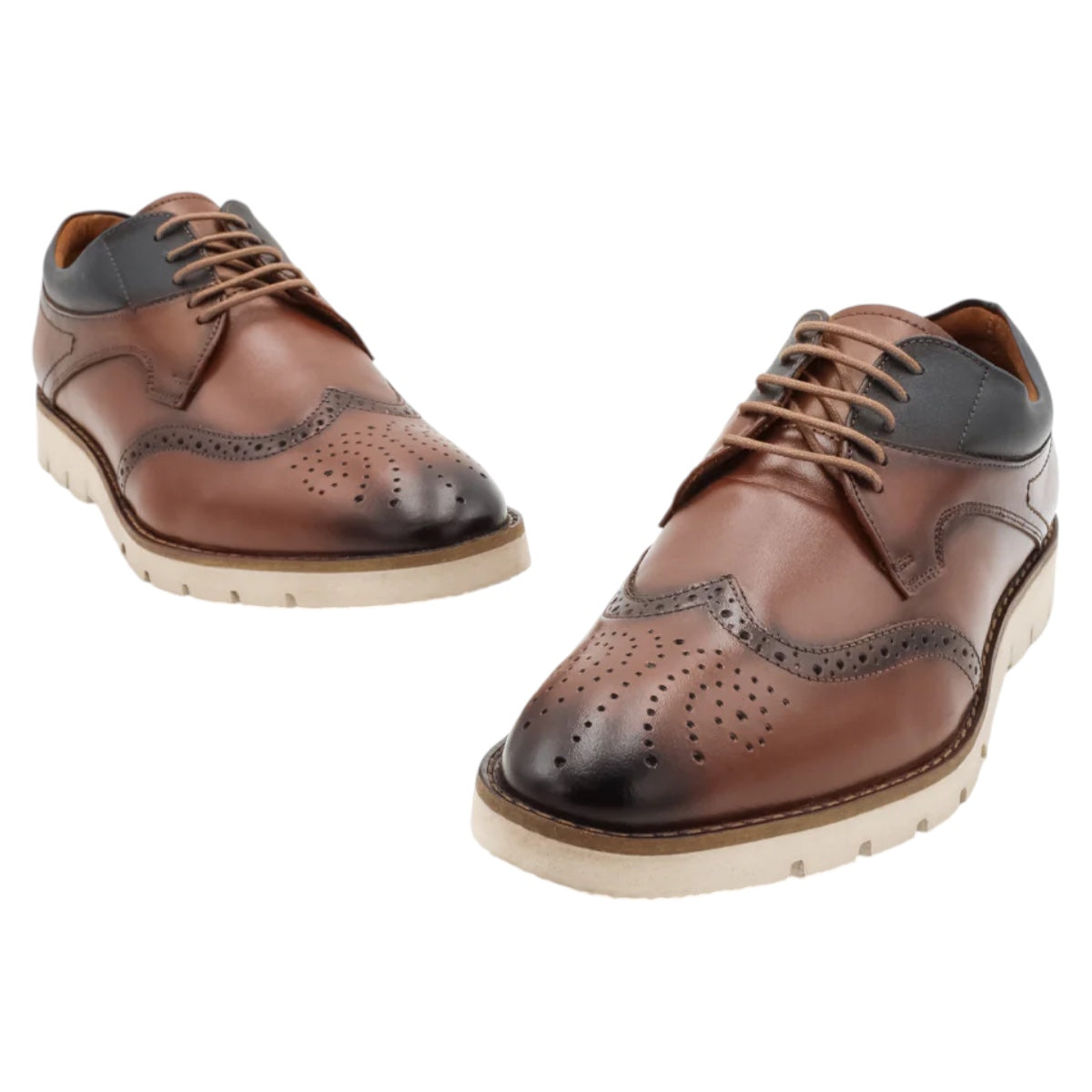 Foto 6 pulgar | Zapatos Oxford Rbcollection de Piel Café para Hombre