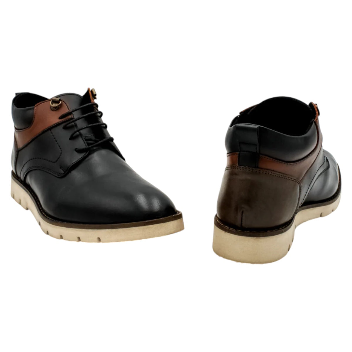 Foto 7 pulgar | Zapatos Oxford Rbcollection de Piel Negro para Hombre