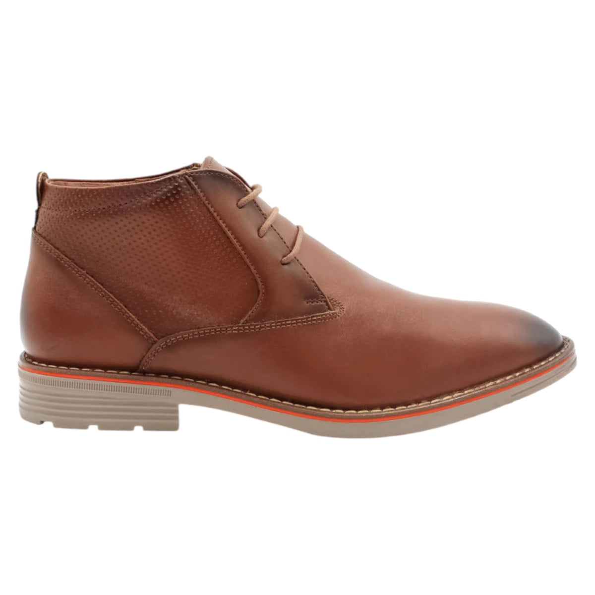 Foto 3 pulgar | Zapatos RBCollection Oxfords Exterior Piel Natural Café para Hombre