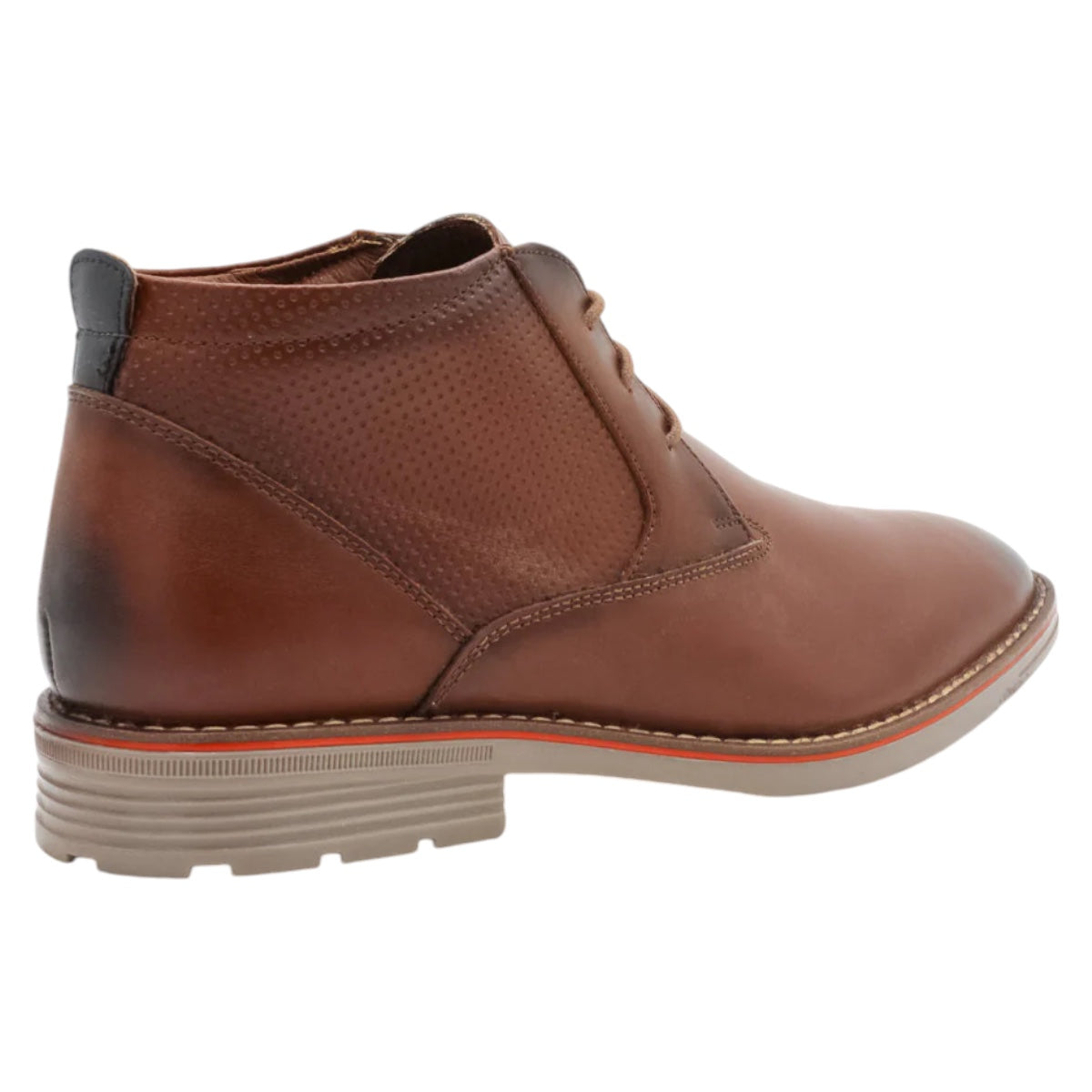 Foto 4 pulgar | Zapatos RBCollection Oxfords Exterior Piel Natural Café para Hombre