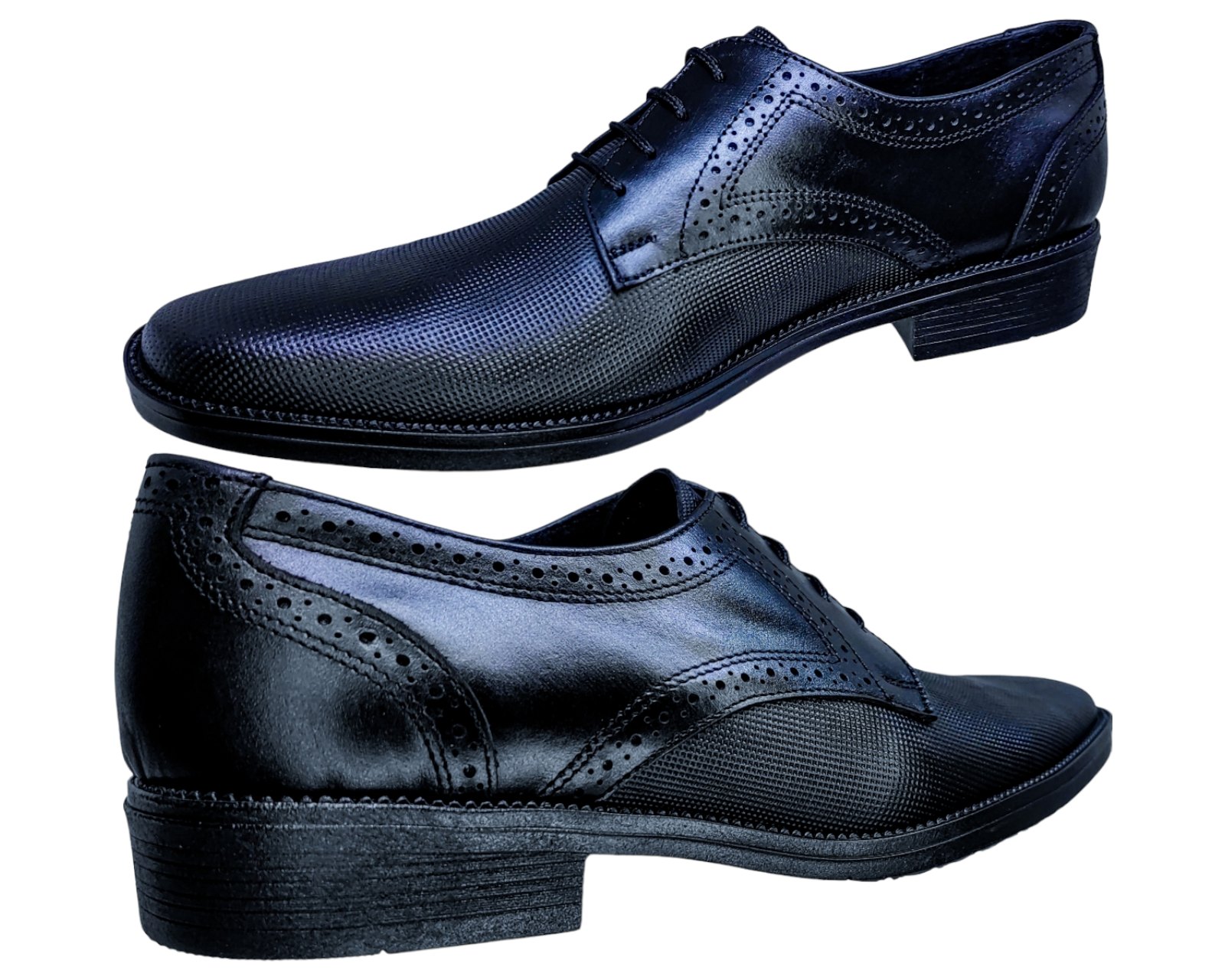 Foto 4 pulgar | Zapatos De Vestir Para Hombre Formales En Piel Vacuno Grabada Ejecutivo