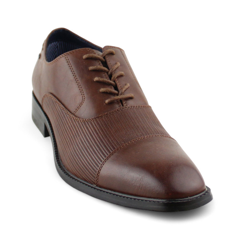 Foto 1 | Zapato De Vestir Para Hombre Lob Footwear Pu Café 57704545