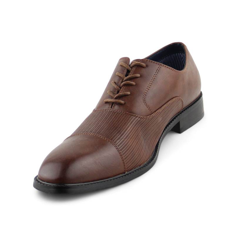 Foto 6 | Zapato De Vestir Para Hombre Lob Footwear Pu Café 57704545