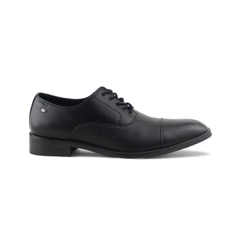 Foto 2 | Zapato De Vestir Para Hombre Lob Footwear Pu Negro 57704544