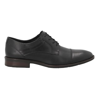 Foto 2 | Zapatos Christian Gallery Negro 3020 Para Hombre En Piel Formal Elegante Tallas 25 A 29.5