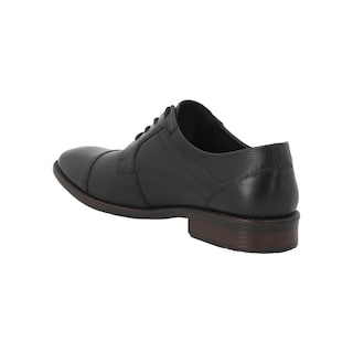 Foto 4 | Zapatos Christian Gallery Negro 3020 Para Hombre En Piel Formal Elegante Tallas 25 A 29.5