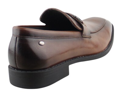 Foto 3 | Vestir Para Hombre Lob Footwear Pu Café 57804510