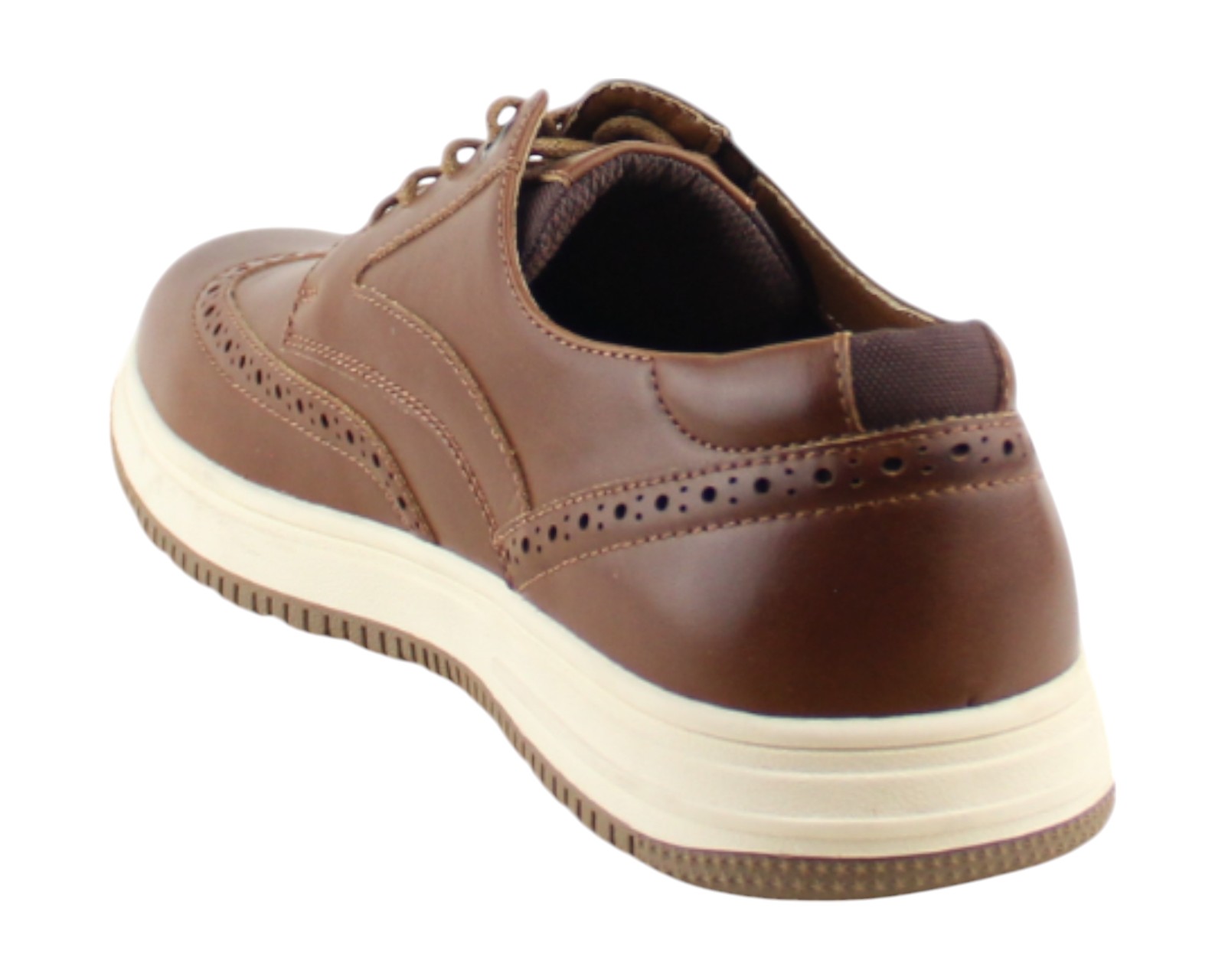 Foto 4 | Vestir Para Hombre Lob Footwear Pu Café 57704543