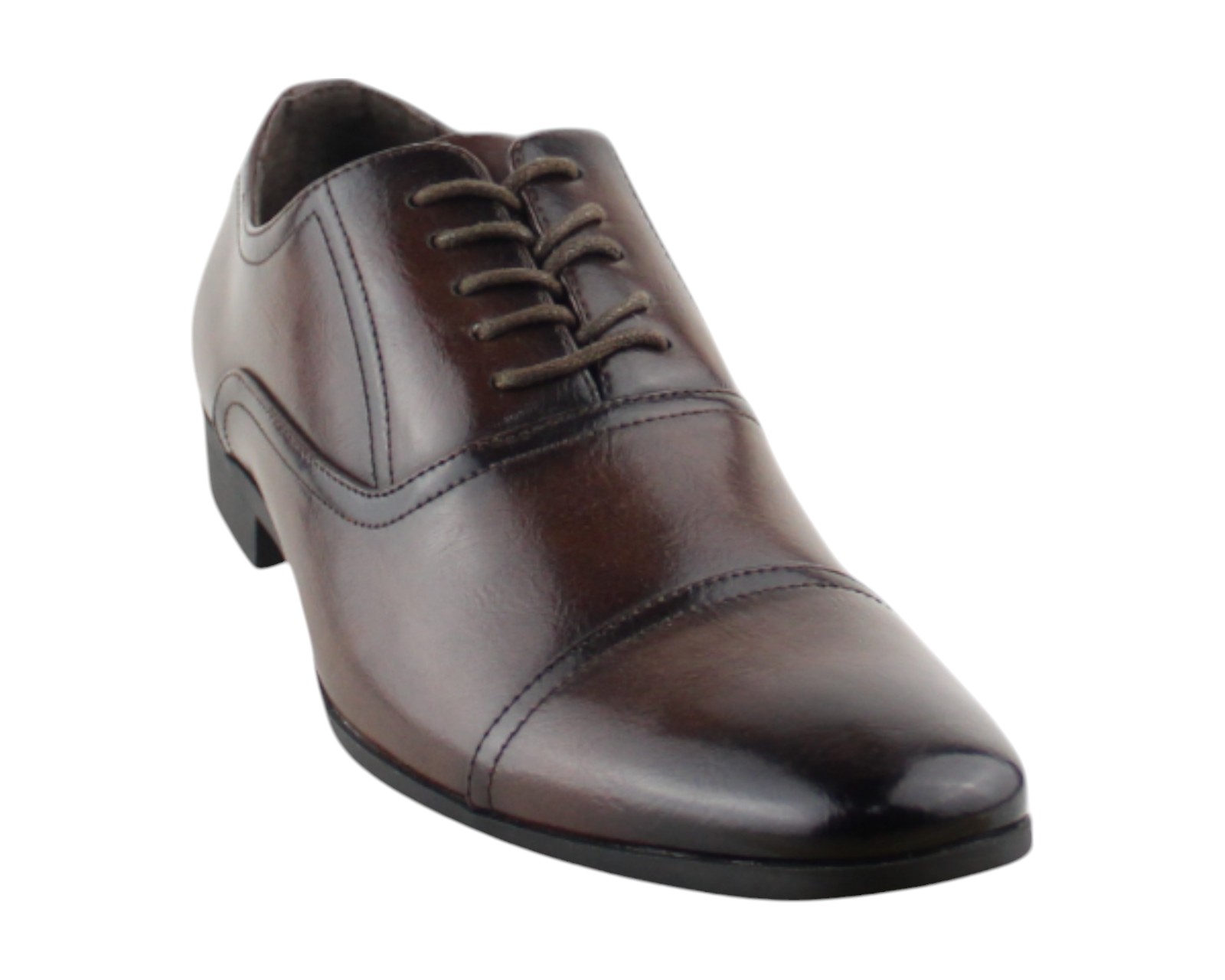 Foto 2 pulgar | Vestir Para Hombre Lob Footwear Pu Café 57804504