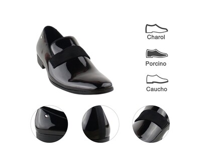 Foto 7 | Vestir Para Hombre Lob Footwear Pu Patent Negro 57804508
