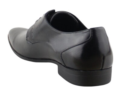 Foto 4 | Vestir Para Hombre Lob Footwear Pu Negro 57804505