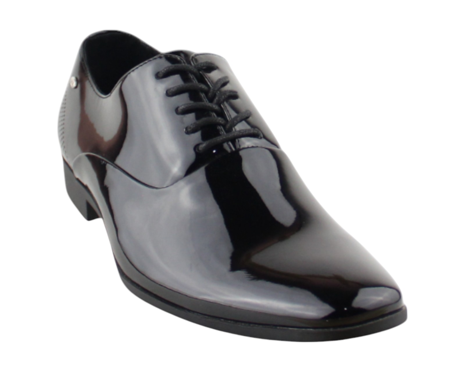 Foto 2 pulgar | Vestir Para Hombre Lob Footwear Pu Patent Negro 57804507