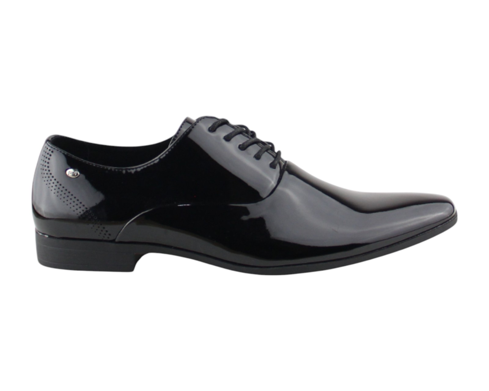 Foto 3 pulgar | Vestir Para Hombre Lob Footwear Pu Patent Negro 57804507