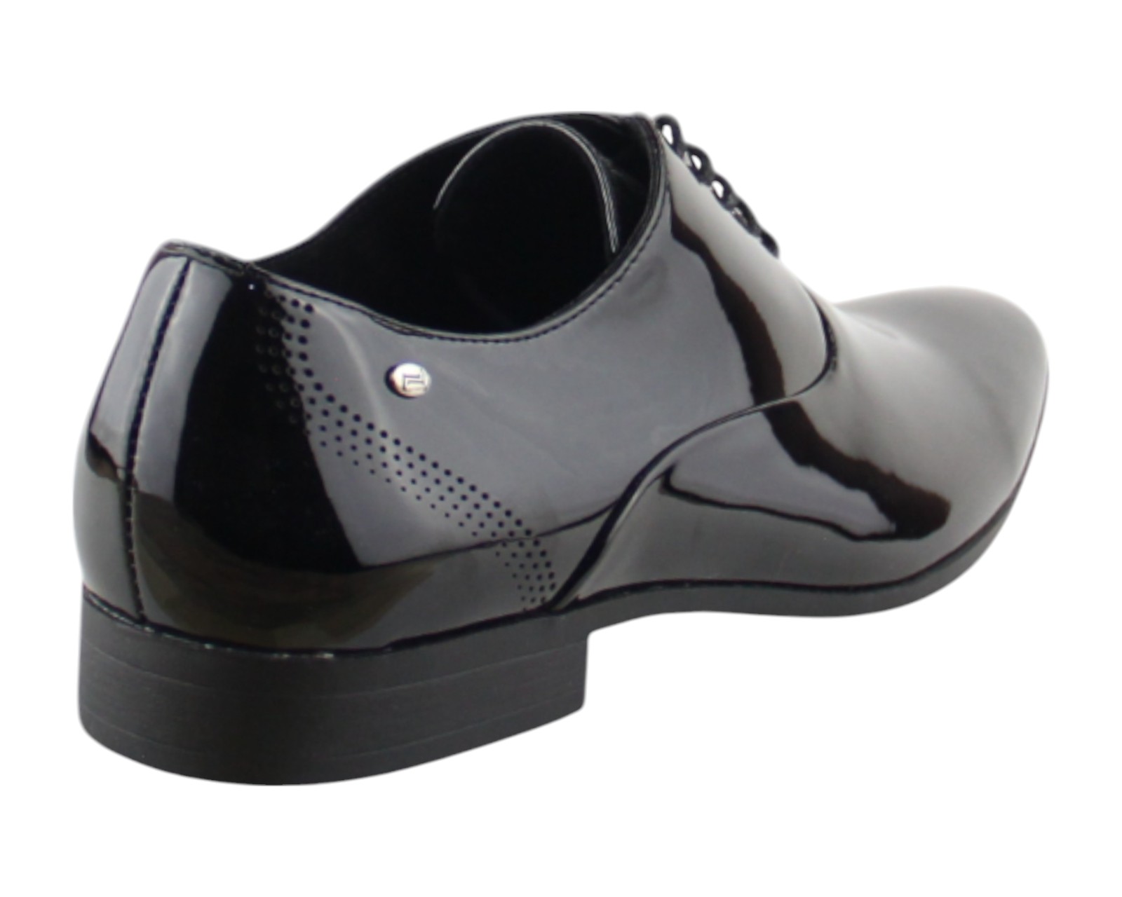 Foto 3 | Vestir Para Hombre Lob Footwear Pu Patent Negro 57804507