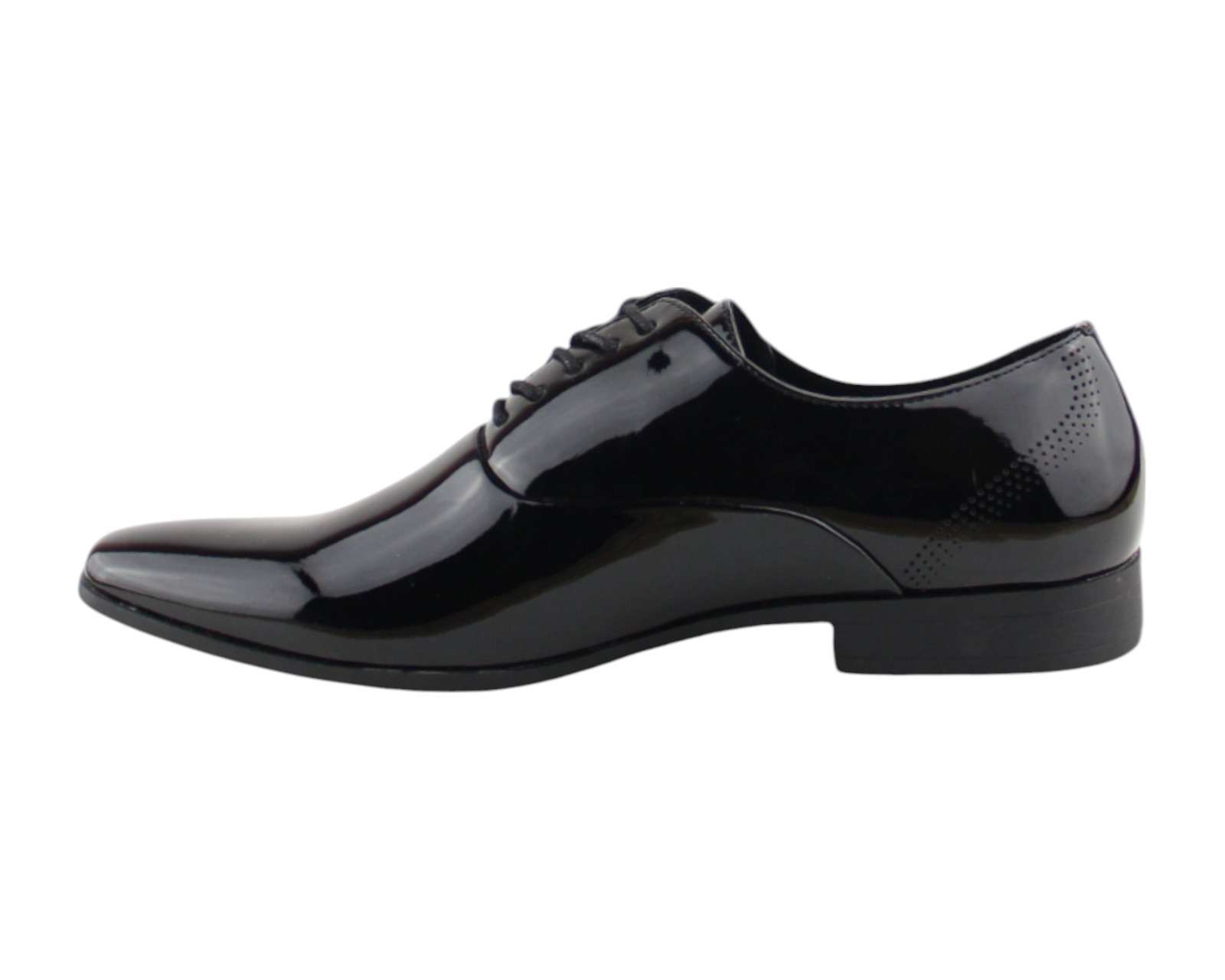 Foto 6 pulgar | Vestir Para Hombre Lob Footwear Pu Patent Negro 57804507